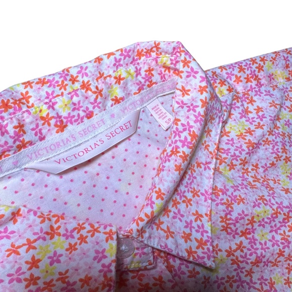 Victoria Secret size small ink floral sleep shirt - Picture 2 of 4